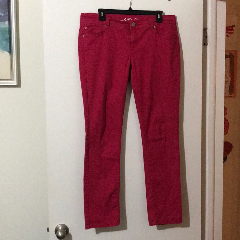 Pink jeans